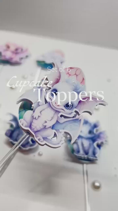 Custom Cupcake Topper – Personalized Party Decor