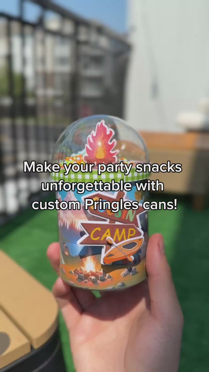 Custom Pringles Party Favors – Personalized Birthday Snack Cans